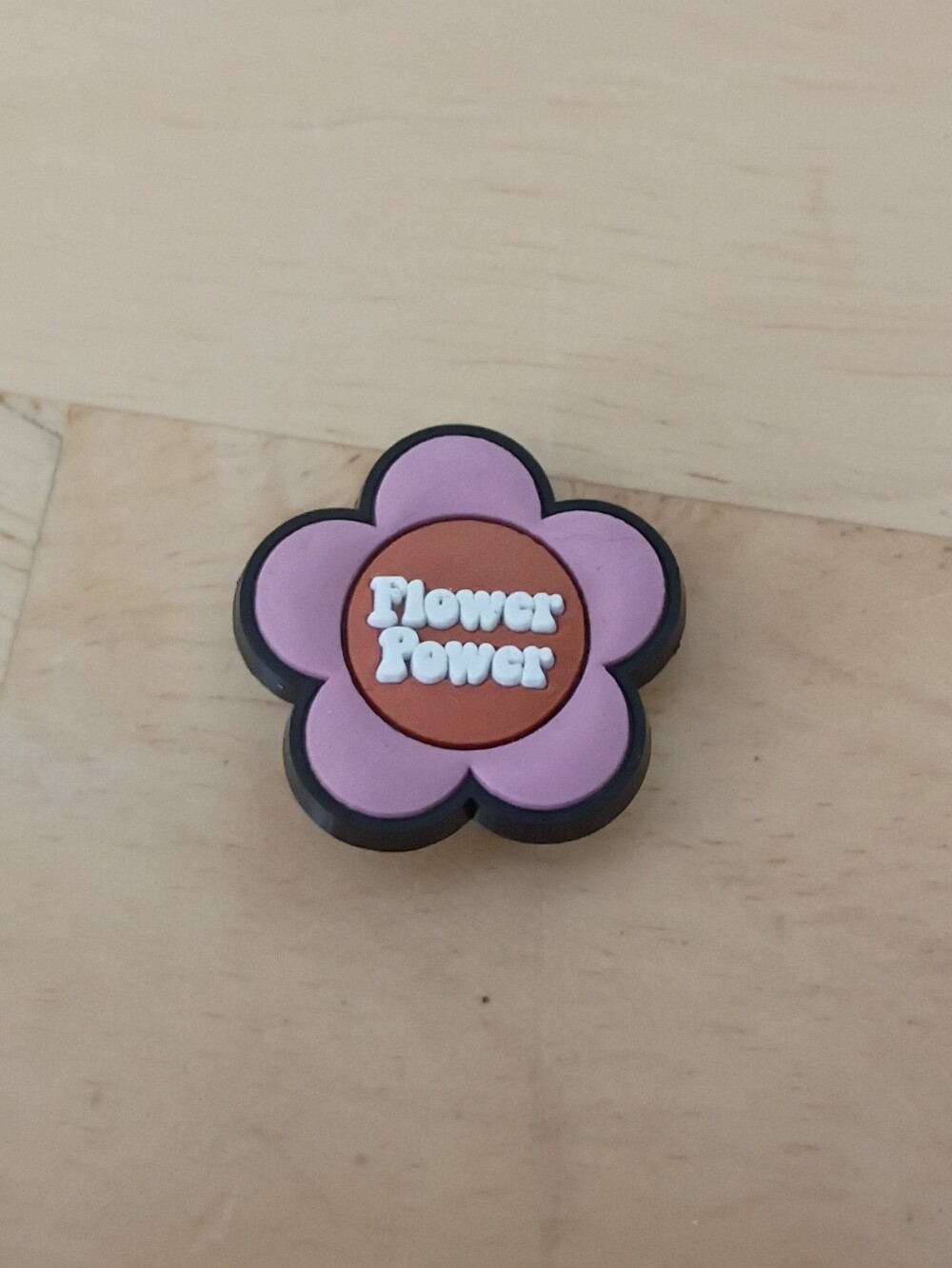 10 for $10 Jibbitz Croc Charms - Hippie Pink & Red Flower Power - New Shoe Charm